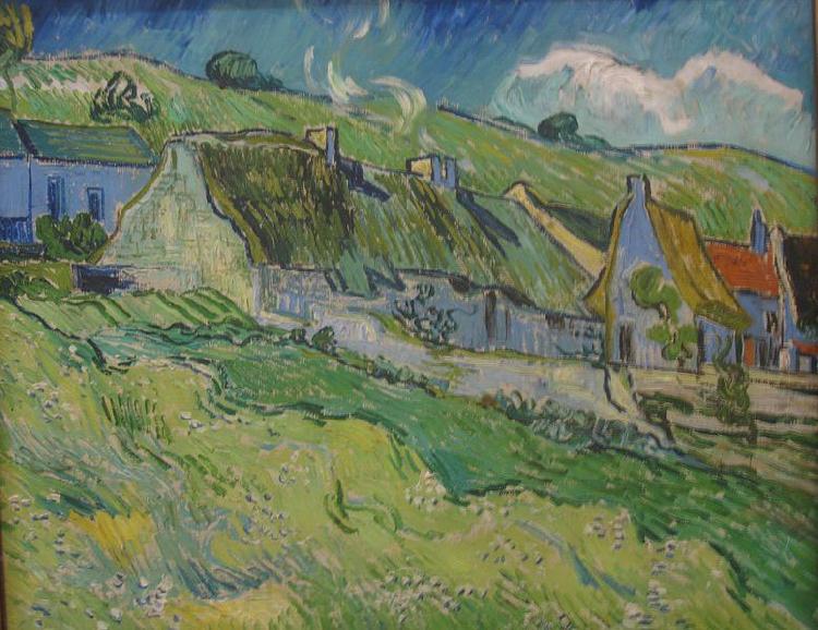 Vincent Van Gogh Cottages Spain oil painting art